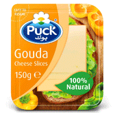 Puck Gouda Cheese Slice 150g